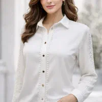 شومیز ساتن زارا گیپوری|لباس|تهران, بازار|دیوار