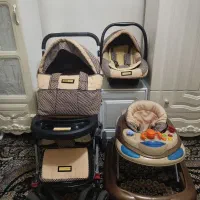 ست کامل کالسکه کرییر روروئک کاملا سالم و تمیز