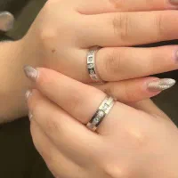 شارژ انواع حلقه ست نقره حراج تخفیف مدت محدود۸۳۰۴