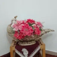 گلدان طاووس باگل