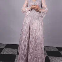 لباس مجلسی سنگ دوزی شده بسیار شیک سایز 44 تا 46