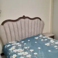 سرویس خواب دو نفره سالم و در حد نو همراه با تشک