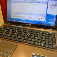 لپ تاپ ایسوس core i3  k53E همراه با حسابداری هلو