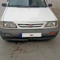 پراید سفید دوگانه سوز