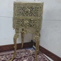 میز تلفن برنز