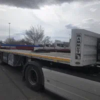 کفی سه محور رول کش8 متر جارولی دستگاه چینی Hos