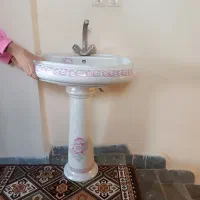 یک گوشی کارکرده و یک روشویی نونو به همراه شیر سالم|موبایل|تبریز, |دیوار