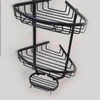 کنج و جا شامپویی الو مینیوم و پلاستیکی