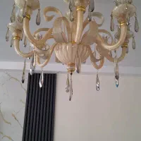 لوستر مورانو دوعدد هشت شاخه