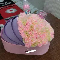 باکس گل دسته گل روبانی|گل مصنوعی|یزد, |دیوار