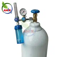 کپسول اکسیژن ۴۰ لیتری به همراه مانومتر