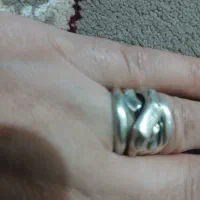 حراج چند عدد نقره انگشتر و زنجیر فقط فروش