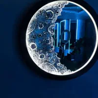 تابلو ماه دست ساز