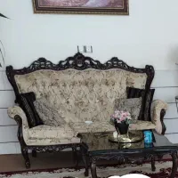 فروش مبل 9نفره وتخت کودک