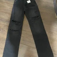 شلوار واید نو سایز۳۴ زغالی|لباس|تهران, اباذر|دیوار