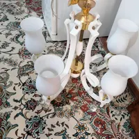 لوستر 5شعله نو|لوستر و چراغ آویز|شیراز, چوگیاه‎|دیوار