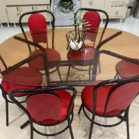 میز و صندلی اشپزخانه (ناهارخوری)|میز و صندلی غذاخوری|گرگان, |دیوار