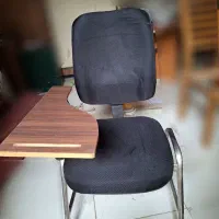 فروش تعدادی صندلی اداری. نیمکت دسته دار و