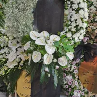 تاج گل سبد گل ترحیم در مشهد پایه گل افتتاحیه|گل و گیاه طبیعی|مشهد, سناباد|دیوار