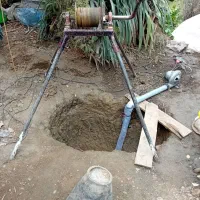 چاه کن مغنی چاه جدید فاضلاب ولایروبی سراسرمشهد