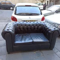مبل چستر/ دو نفره و یک نفره/ دو ماه استفاده شده