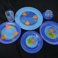 سرویس آرکوپال لومینارک فرانسه ۶نفره اصل|ظروف سرو و پذیرایی|تهران, نیروی هوایی (پیروزی)|دیوار