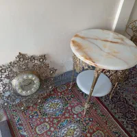 میز و ساعت گلدن برنز