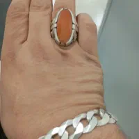 دستبندنقره استرلینگ سلطنتی بالاترین عیاردرحد فدیوم