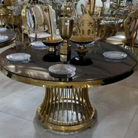 میز گرد مدل سودا / باغ تالار رستوران