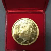 سکه پنج پهلوی آریامهر طلا بانکی