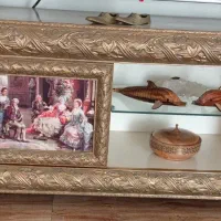 میز تی وی  رنگ طلایی