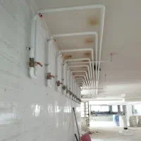 لوله کشی گاز و آتش نشانی