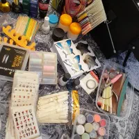 لوازم کامل کاشت ناخن|آرایشگاه و سالنهای زیبایی|سبزوار, توحیدشهر|دیوار