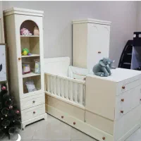 سرویس زیبای فلورانس|تخت و صندلی بچه|قم, شاه ابراهیم|دیوار