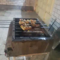 کباب پز گازی ۷شعله پایه بلند|اجاق گاز و لوازم برقی پخت‌وپز|اهواز, شهرک حفاری|دیوار