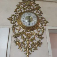 ساعت دیواری برنجی سنگین