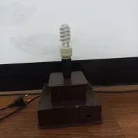 چراغ خواب چوبی|چراغ خواب و آباژور|کرمانشاه, |دیوار