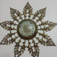 ساعت برنجی اصل موتور ژاپنی سالمه