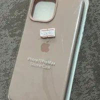 قاب ایفون ۱۳ پرومکس سیلیکونی صورتی