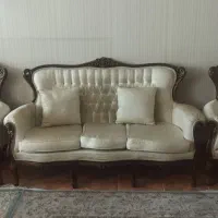 فروش فوری مبلمان و میز نهار خوری9نفره کلاسیک