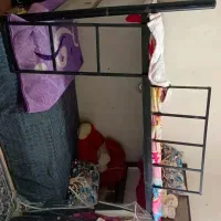 تخت دو طبقه فلزی|تخت و سرویس خواب|شیراز, شهرک مهدی‌آباد|دیوار