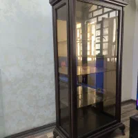 ویترین چوب راش دکوری