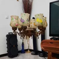 لوستر دست‌ساز 6 شاخه|لوستر و چراغ آویز|تهران, آشتیانی|دیوار