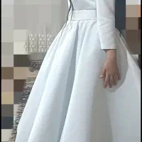 لباس عروس دخترانه سن ۱۰ تا ۱۳ سال مزون دوز ساتن