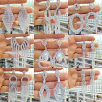 گوشواره های طرح جواهر مجلسی