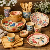 انواع ظروف بامبو و پیرکس ....