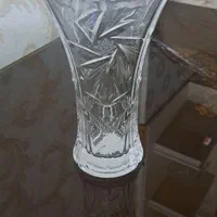 گلدان کریستال اصل خورشیدی|صنایع دستی و سایر لوازم تزئینی|اسلام‌شهر, شهرک طالقانی|دیوار