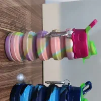 دو عدد بطری آب سیلیکونی