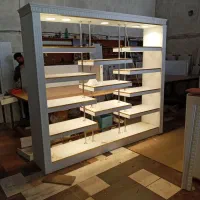 پیشخوان ویترین دکور داروخانه کانتردکورمغازه