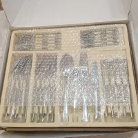 سرویس چهلوشش پارچه قاشق وچنگال